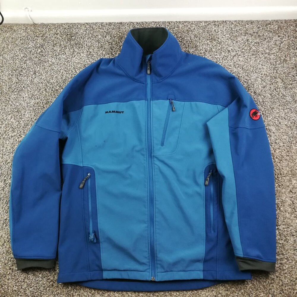 Mammut Jacket Softech Fleece Softshell Full Zip B… - image 1